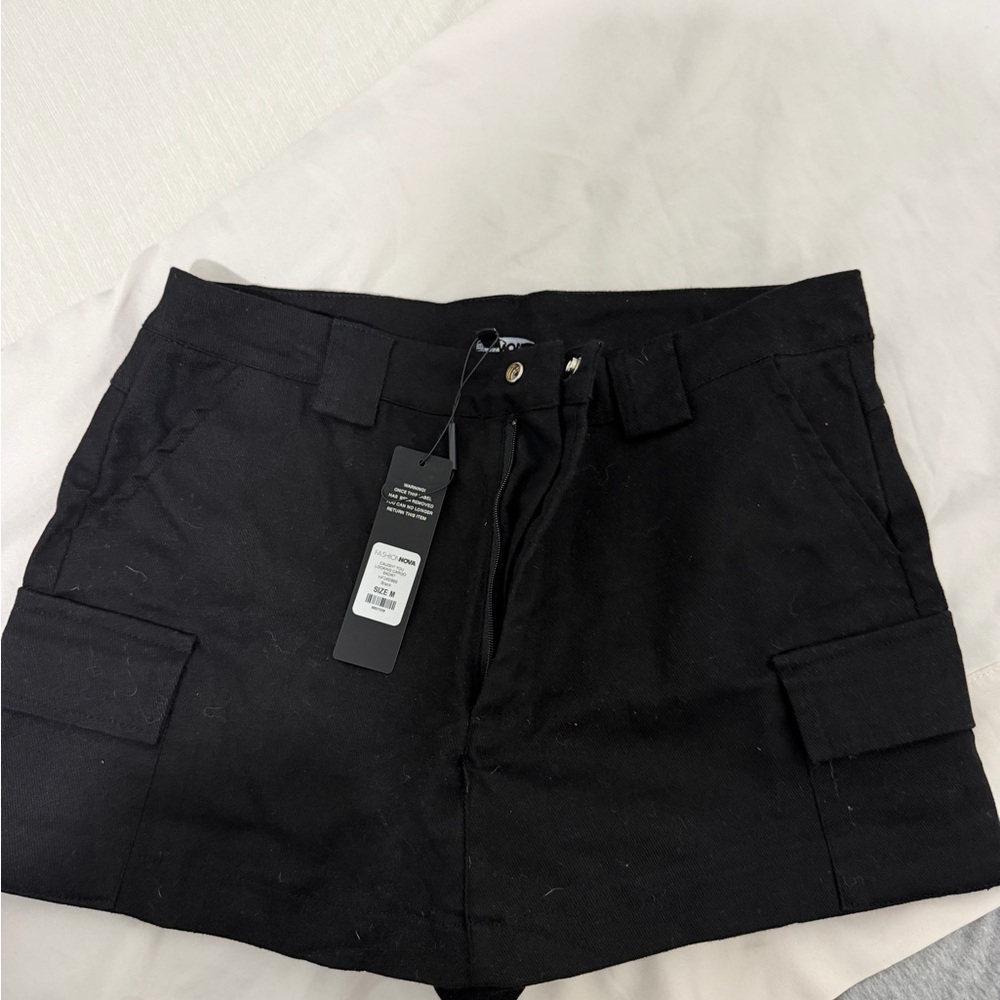 Fashion Nova Black Women's Skorts